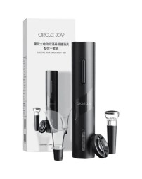 Винный набор Circle Joy 4 in 1 Set in a Gift Box CJ-TZ07 чёрный