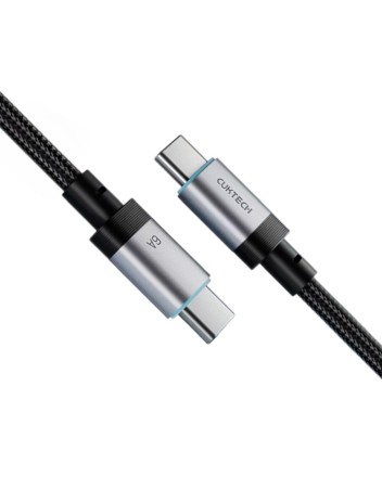  Usb Кабель-зарядка Type-C на Type-C Cuktech CTC615S 6A 240W 15см черный