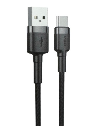  Usb Кабель-зарядка TYPE-C Baseus Cafule 2м (CATKLF-CG1) 2A черный