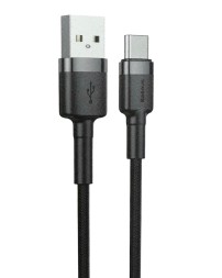 Usb Кабель-зарядка TYPE-C Baseus Cafule 2м (CATKLF-CG1) 2A черный