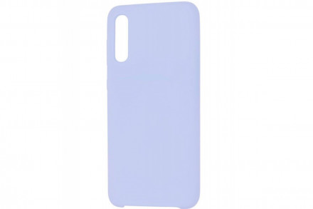 Накладка для Samsung Galaxy A02 Silicone cover без логотипа розовая