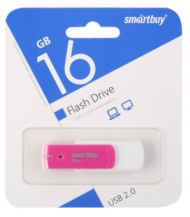  USB флеш накопитель SmartBuy 16GB Diamond Pink (SB16GBDP)