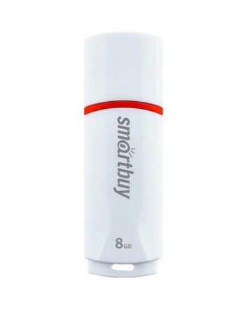  USB флеш накопитель Smartbuy 8GB Crown White (SB8GBCRW-W)
