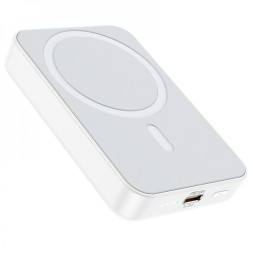 Powerbank магнитный с MagSafe Borofone BJ25 Plus 10000mAh Type-C белый