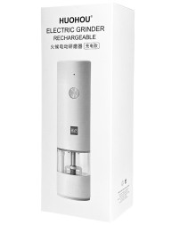 Перезаряжаемая электрическая мельница для специй HuoHou Electric Grinder (HU0201) белая