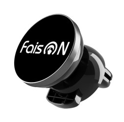 Держатель в автомобиль в воздуховод Faison HCA3 магнитный черный