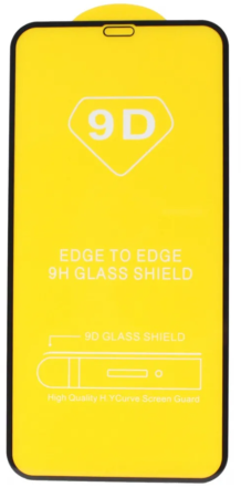  Защитное стекло для i-Phone 12/12 Pro 6.1&quot; 9D чёрное