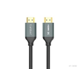Кабель HDMI - HDMI v2.1 Earldom ET-W30 8K 3м черный