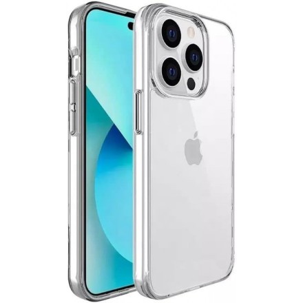  Накладка для i-Phone 15 Pro Max Wiwu TPP-109 силиконовая прозрачная