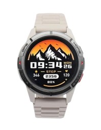 Умные часы Mibro GS Active (XPAW016) c русским языком + 2 ремешка белый