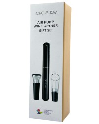 Винный набор Circle Joy 3 in 1 Set in a Gift Box CJ-TZ19 черный