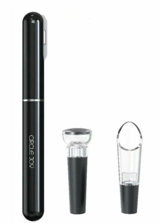  Винный набор Circle Joy 3 in 1 Set in a Gift Box CJ-TZ19 черный