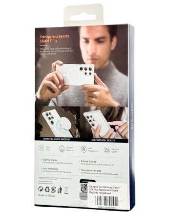  Накладка для Samsung Galaxy S24 Plus Keephone X-Crystal MagSnap прозрачный