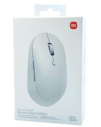 Мышь беспроводная бесшумная Mi с двойным подключением 1300dpi (HLK4040GL) белая