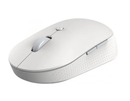  Мышь беспроводная бесшумная Mi с двойным подключением 1300dpi (HLK4040GL) белая