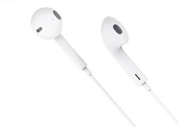 Стереонаушники Hoco L7 Plus с микрофоном Lightning белые