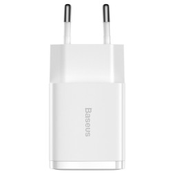 Сетевое зар. устр. Baseus Compact 10.5W 2USB CCXJ010202 белое
