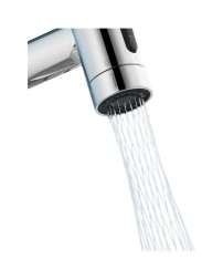 Выдвижной кухонный смеситель Mijia Pull-Out Basic Faucet S1 MJCLSMPLT01DB серебристый