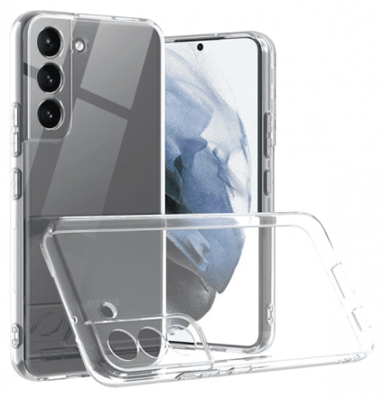 Чехол-накладка силикон 2.0мм Samsung Galaxy S22 Plus прозрачный
