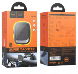 Держатель в автомобиль на торпеду Hoco CA116 магнитный черный