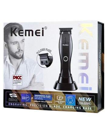 Машинка для стрижки волос Kemei KM-2295 черная