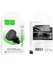 Держатель в автомобиль в воздуховод Hoco H72 магнитный черный