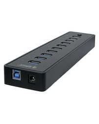 USB-хаб Orico P10-U3 USB3.0x10 черный