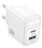  Сетевое зар. устр. Borofone BAS45A 1USB/1C 30W QC3.0 белое