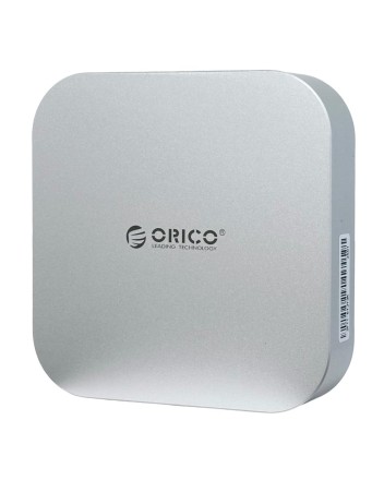  Док-станция + хаб Orico M47P для 2 SSD M.2 USB3.2x3/MicroSD/TF/Совместим с Mac Mini M4 серебристый