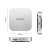  Док-станция + хаб Orico M47P для 2 SSD M.2 USB3.2x3/MicroSD/TF/Совместим с Mac Mini M4 серебристый