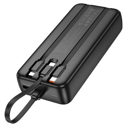  Powerbank Hoco J132A 20000mAh 1USB с кабелем Type-C черный