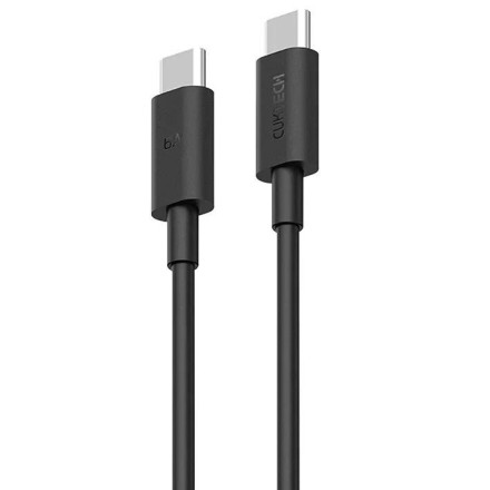  Usb Кабель-зарядка Type-C на Type-C Cuktech CTC615N 6A 240W 1.5м черный