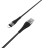  Usb Кабель-зарядка Lightning Borofone BX32 Munificent 2.4A 1м тканевый чёрный