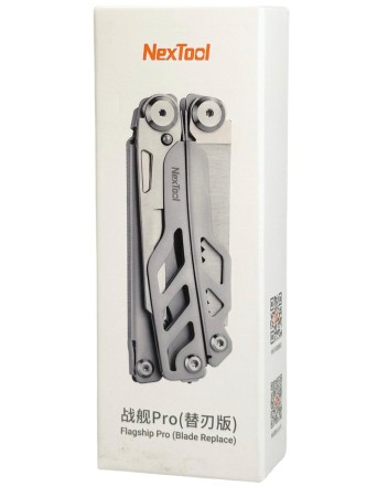  Мультитул NexTool Pro Multifunction NE20167 серебро
