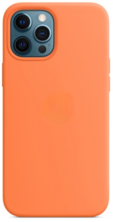  Чехол-накладка i-Phone 13 Pro Silicone icase №13 оранжевая