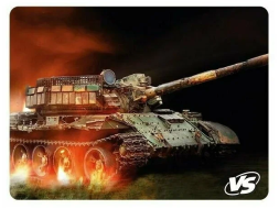 Perfeo Коврик для компьютерной мыши &quot;Tanks&quot;, Рис.1 (240*320*3 мм), ткань+резиновое основание