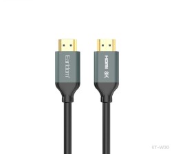Кабель HDMI - HDMI v2.1 Earldom ET-W30 8K 1.5м черный