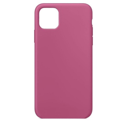  Чехол-накладка i-Phone 12 Pro Max Silicone icase №54 фруктово-розовая