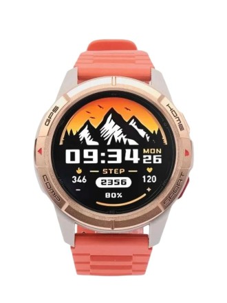  Умные часы Mibro GS Active (XPAW016) c русским языком + 2 ремешка золотой