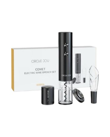  Винный набор Circle Joy 4 in 1 Comet Electric Wine Opener Set CJ-TZ20 черный