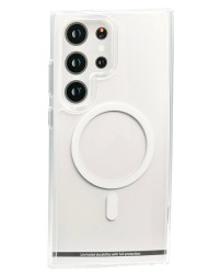 Накладка для Samsung Galaxy S24 Ultra Keephone Hybrid Pro Magsnap прозрачный