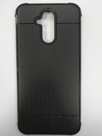 Накладка для Huawei Mate 20 Lite силикон Auto Focus чёрный