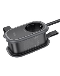 Сетевой фильтр HOCO NS7 1 розетка/2USB/1C 1.1м черный