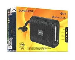 Bluetooth колонка Borofone BR18 BT5.1/500mAh/3ч/5Вт/TF/AUX/FM черная