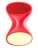  Аппарат для ультразвуковой чистки и массажа лица BeGlow Tia Rouge Limited Edition красный
