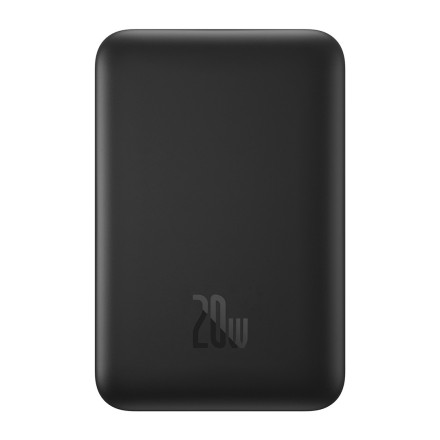  Powerbank с беспроводной зарядкой Baseus Magnetic Mini Air Slim 10000mAh 20W (P10059001113-00) черны