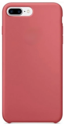 Чехол-накладка i-Phone 7 Plus/8 Plus Silicone icase №39 тёмно-розовая