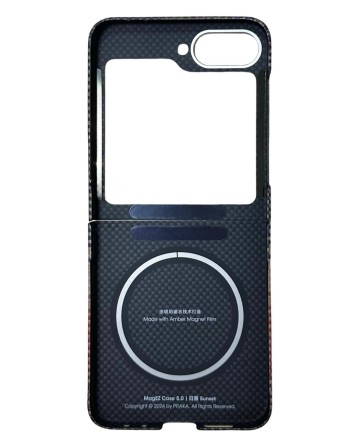  Накладка для Samsung Galaxy Z Flip 6 Pitaka Premium Woven Case (Sunset)