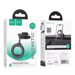 Держатель в автомобиль на торпеду Hoco H77 магнитный серый