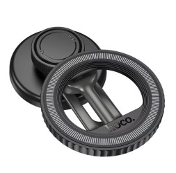 Держатель в автомобиль на торпеду Hoco H77 магнитный серый